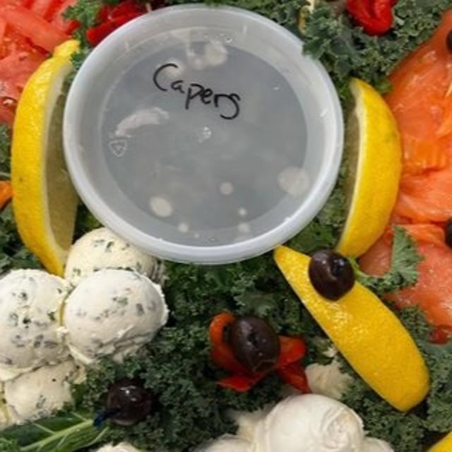 Hand-Cut Nova Lox Tray.