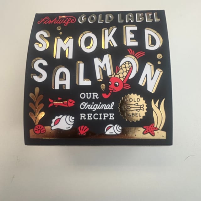 Gold Label Smoked Salmon.