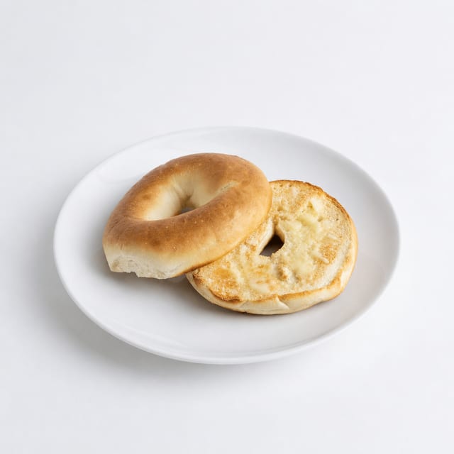Bagel with Butter.