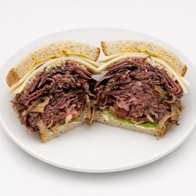 Hot Italian Sandwich.