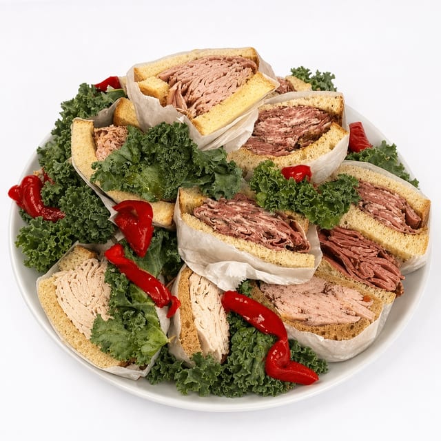 Sandwich Tray.