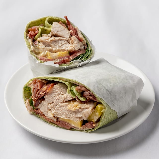 Turkey Caesar Wrap.