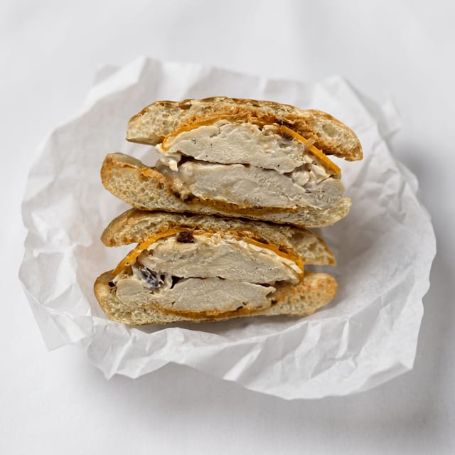 House made Chicken Salad Sandwich.